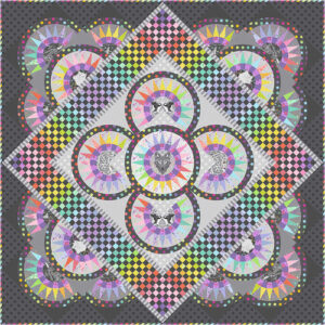 Forudbestilling af –  Vibrant Night Quilt Kit