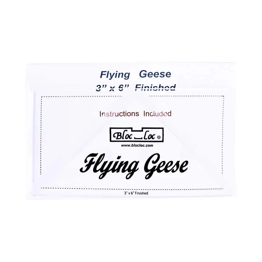 Flying Geese: 3″x 6″